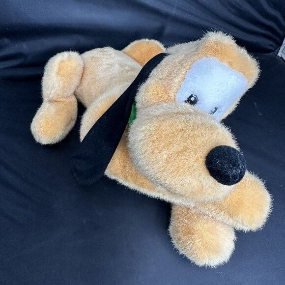 Vintage Walt Disney Co Pluto Plush Stuffed Animal Doll Toy Collectible Puppy - Picture 2 of 13